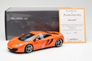 McLaren MP4-12C Orange AUTOart 1:18 76006 Metall — Bild 8 von 8
