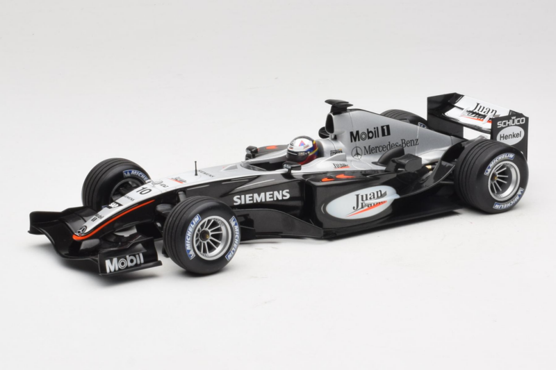 McLaren MP4-19 Mercedes J.P. Montoya Test Car 2005 Minichamps 1:18 533051880 Metall
