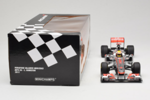 McLaren MP4-26 Mercedes #3 L. Hamilton Vodafone McLaren F1 2011 Minichamps 1:18 530111803 Metall — Bild 7 von 7