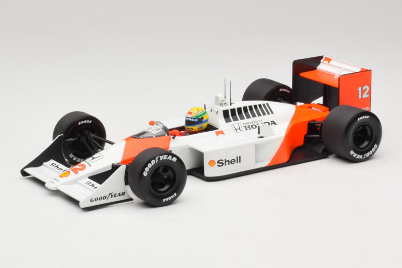McLaren MP4/4 Honda #12 A. Senna Marlboro McLaren F1 World Champion 1988 Minichamps 1:18 540881812 Metall