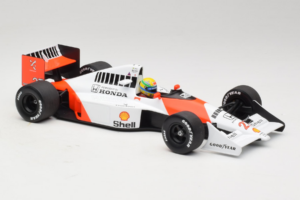 McLaren MP4/5B Honda #27 A. Senna Marlboro McLaren F1 World Champion 1990 Minichamps 1:18 540901827 Metall — Bild 4 von 7