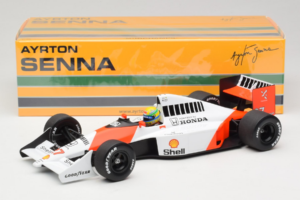 McLaren MP4/5B Honda #27 A. Senna Marlboro McLaren F1 World Champion 1990 Minichamps 1:18 540901827 Metall — Bild 7 von 7