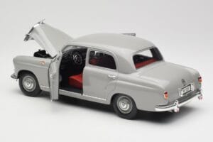 Mercedes 180 W120 Ponton Graphite Grey Revell 1:18 08974 Metall — Bild 5 von 8