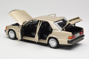 Mercedes 190E W201 2.3-16 Smoke Silver Metallic Norev 1:18 183831 Metall — Bild 5 von 8