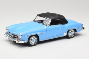 Mercedes 190 SL W121 Hellblau Norev 1:18 183400 Metall