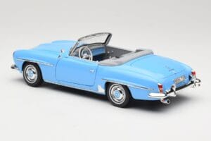 Mercedes 190 SL W121 Hellblau Norev 1:18 183400 Metall — Bild 7 von 8