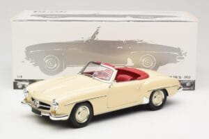 Mercedes 190 SL W121 Beige Minichamps 1:18 103037034 Metall — Bild 8 von 8