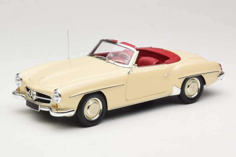 Mercedes 190 SL W121 Beige Minichamps 1:18 103037034 Metall