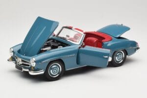 Mercedes 190 SL W121 Blau Minichamps 1:18 103037033 Metall — Bild 2 von 8