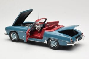 Mercedes 190 SL W121 Blau Minichamps 1:18 103037033 Metall — Bild 5 von 8