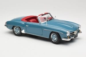 Mercedes 190 SL W121 Blau Minichamps 1:18 103037033 Metall — Bild 6 von 8