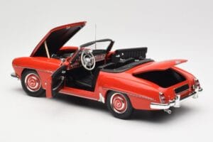 Mercedes 190 SL W121 Guards Red Minichamps 1:18 100037032 Metall — Bild 5 von 8