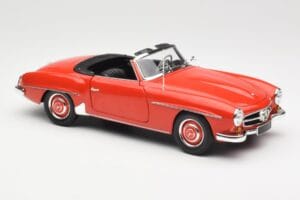 Mercedes 190 SL W121 Guards Red Minichamps 1:18 100037032 Metall — Bild 6 von 8