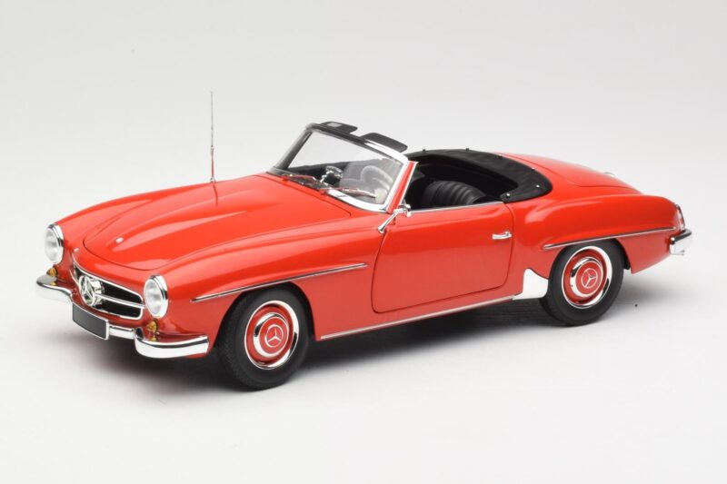 Mercedes 190 SL W121 Guards Red Minichamps 1:18 100037032 Metall