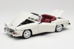 Mercedes 190 SL W121 Hellgrau Norev 1:18 B66040710 Metall — Bild 2 von 10