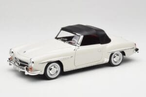 Mercedes 190 SL W121 Hellgrau Norev 1:18 B66040710 Metall — Bild 3 von 10
