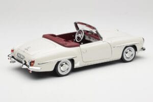 Mercedes 190 SL W121 Hellgrau Norev 1:18 B66040710 Metall — Bild 4 von 10