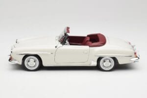 Mercedes 190 SL W121 Hellgrau Norev 1:18 B66040710 Metall — Bild 6 von 10