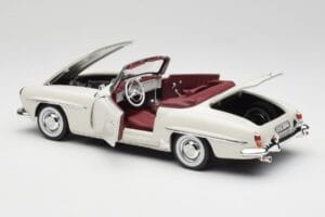 Mercedes 190 SL W121 Hellgrau Norev 1:18 B66040710 Metall — Bild 7 von 10