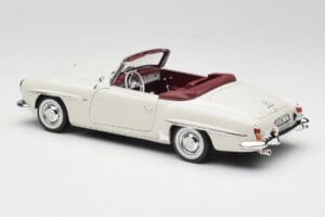 Mercedes 190 SL W121 Hellgrau Norev 1:18 B66040710 Metall — Bild 9 von 10