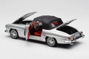 Mercedes 190 SL W121 Silber Norev 1:18 B660640604 Metall — Bild 5 von 8