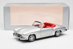 Mercedes 190 SL W121 Silber Norev 1:18 B660640604 Metall — Bild 8 von 8