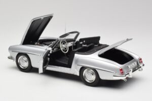 Mercedes 190 SL W121 Silber Grau Minichamps 1:18 100037031 Metall — Bild 5 von 8