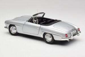 Mercedes 190 SL W121 Silber Grau Minichamps 1:18 100037031 Metall — Bild 7 von 8