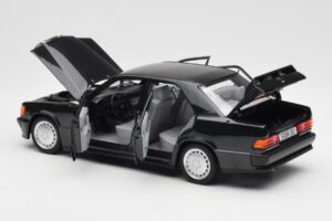 Mercedes 190E 2.3-16 W201 Schwarz Händler Edition Norev 1:18 B66040663 Metall — Bild 5 von 8