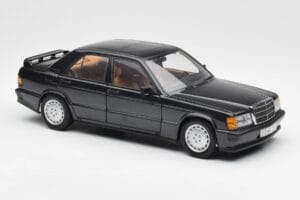Mercedes 190E 2.3-16 W201 Blauschwarz Metallic AUTOart 1:18 76122 Metall — Bild 6 von 8