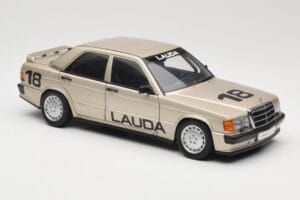 Mercedes 190E 2.3-16 W201 #1 N. Lauda Race of Champions Nurburgring 1984 AUTOart 1:18 88431 Metall — Bild 6 von 8