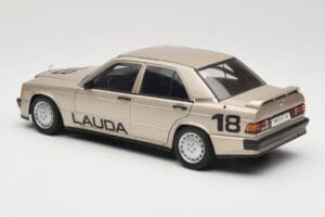 Mercedes 190E 2.3-16 W201 #1 N. Lauda Race of Champions Nurburgring 1984 AUTOart 1:18 88431 Metall — Bild 7 von 8