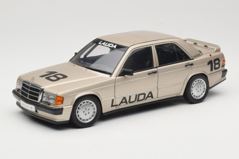 Mercedes 190E 2.3-16 W201 #1 N. Lauda Race of Champions Nurburgring 1984 AUTOart 1:18 88431 Metall