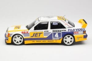 Mercedes 190E 2.5-16 EVO 1 W201 Team MS-Jet #4 R. Asch DTM 1989 Minichamps 1:18 155893604 Metall — Bild 3 von 6