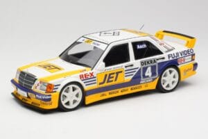 Mercedes 190E 2.5-16 EVO 1 W201 Team MS-Jet #4 R. Asch DTM 1989 Minichamps 1:18 155893604 Metall