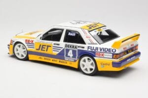 Mercedes 190E 2.5-16 EVO 1 W201 Team MS-Jet #4 R. Asch DTM 1989 Minichamps 1:18 155893604 Metall — Bild 5 von 6
