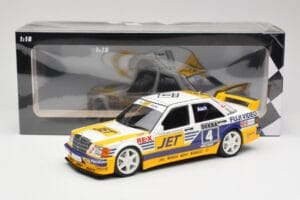Mercedes 190E 2.5-16 EVO 1 W201 Team MS-Jet #4 R. Asch DTM 1989 Minichamps 1:18 155893604 Metall — Bild 6 von 6