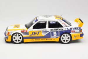 Mercedes 190E 2.5-16 EVO 1 W201 Team MS-Jet #5 M. Reuter DTM 1989 Minichamps 1:18 155893605 Metall — Bild 3 von 6