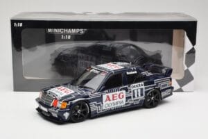Mercedes 190E 2.5-16 EVO 1 W201 Team Snobeck #11 D. Snobeck DTM 1989 Minichamps 1:18 155893611 Metall — Bild 6 von 6