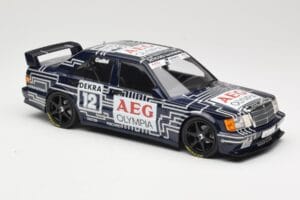 Mercedes 190E 2.5-16 EVO 1 W201 Team Snobeck #12 A. Cudini DTM 1989 Minichamps 1:18 155893612 Metall — Bild 4 von 6