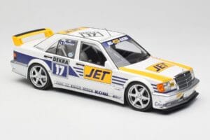 Mercedes 190E 2.5-16 EVO I W201 #17 Team MS-Jet J. van Ommen DTM 1990 Minichamps 1:18 155903617 Metall — Bild 2 von 6