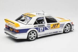 Mercedes 190E 2.5-16 EVO I W201 #17 Team MS-Jet J. van Ommen DTM 1990 Minichamps 1:18 155903617 Metall — Bild 3 von 6