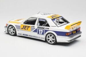 Mercedes 190E 2.5-16 EVO I W201 #17 Team MS-Jet J. van Ommen DTM 1990 Minichamps 1:18 155903617 Metall — Bild 4 von 6