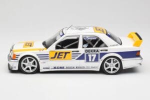 Mercedes 190E 2.5-16 EVO I W201 #17 Team MS-Jet J. van Ommen DTM 1990 Minichamps 1:18 155903617 Metall — Bild 5 von 6