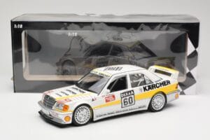 Mercedes 190E 2.5-16 EVO I W201 #60 Team AMG Mercedes K. Wendlinger DTM 1990 Minichamps 1:18 155903660 Metall — Bild 6 von 6