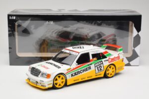 Mercedes 190E 2.5-16 EVO II W201 #12 Team Mass Schons J. van Ommen DTM 1992 Minichamps 1:18 155923612 Metall — Bild 6 von 6