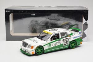 Mercedes 190E 2.5-16 EVO II W201 #20 Team Zakspeed M. Schumacher DTM 1991 Minichamps 1:18 155913620 Metall — Bild 6 von 6