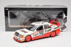 Mercedes 190E 2.5-16 EVO II W201 #78 Team AMG E. Lohr DTM 1991 Minichamps 1:18 155913678 Metall — Bild 6 von 6