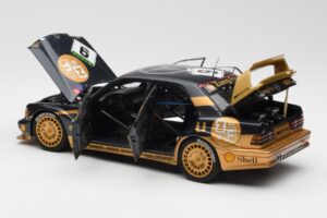 Mercedes 190E 2.5-16 Evo II #9 K. Ludwig Macau GP 3rd Place 1991 AUTOart 1:18 89135 Metall — Bild 5 von 8