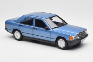 Mercedes 190E W201 Diamond Blau Händler Edition Norev 1:18 B66040661 Metall — Bild 6 von 8